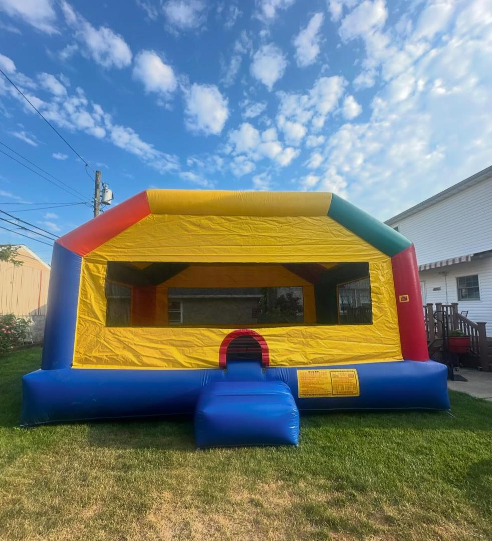 🎉 Yellow Box Party Bounce House