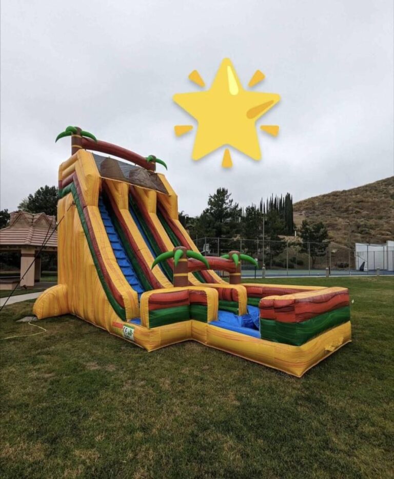 Yellow Tropical slide