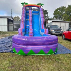 Purple Splash Water Slide