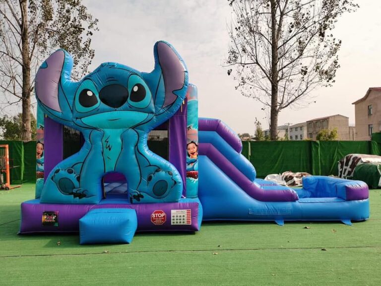 Stitch Character Combo Bouncer 🔵💜