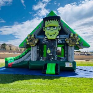 Frankenstein Haunted Combo Bounce House