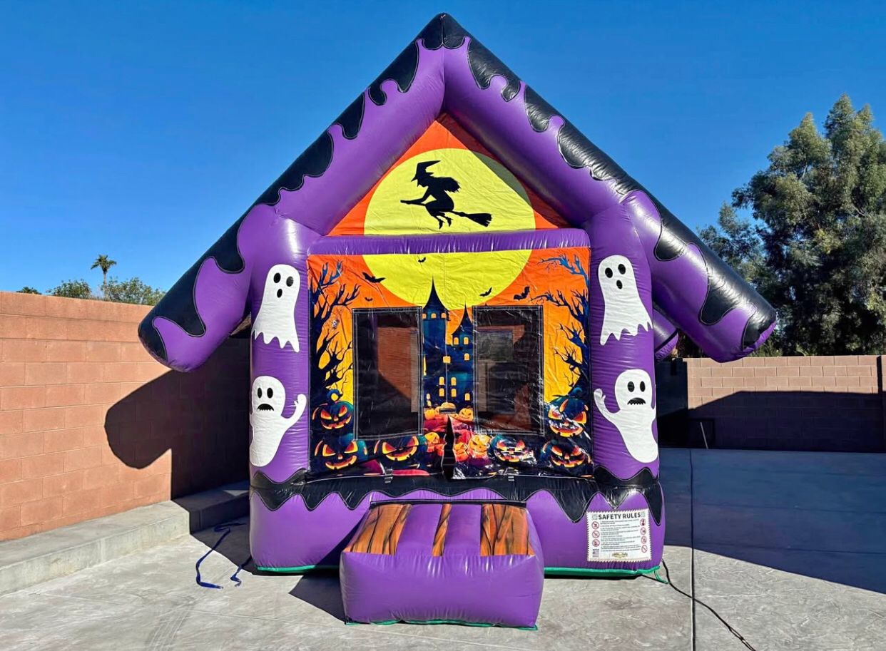 Ghostly Night Bounce House
