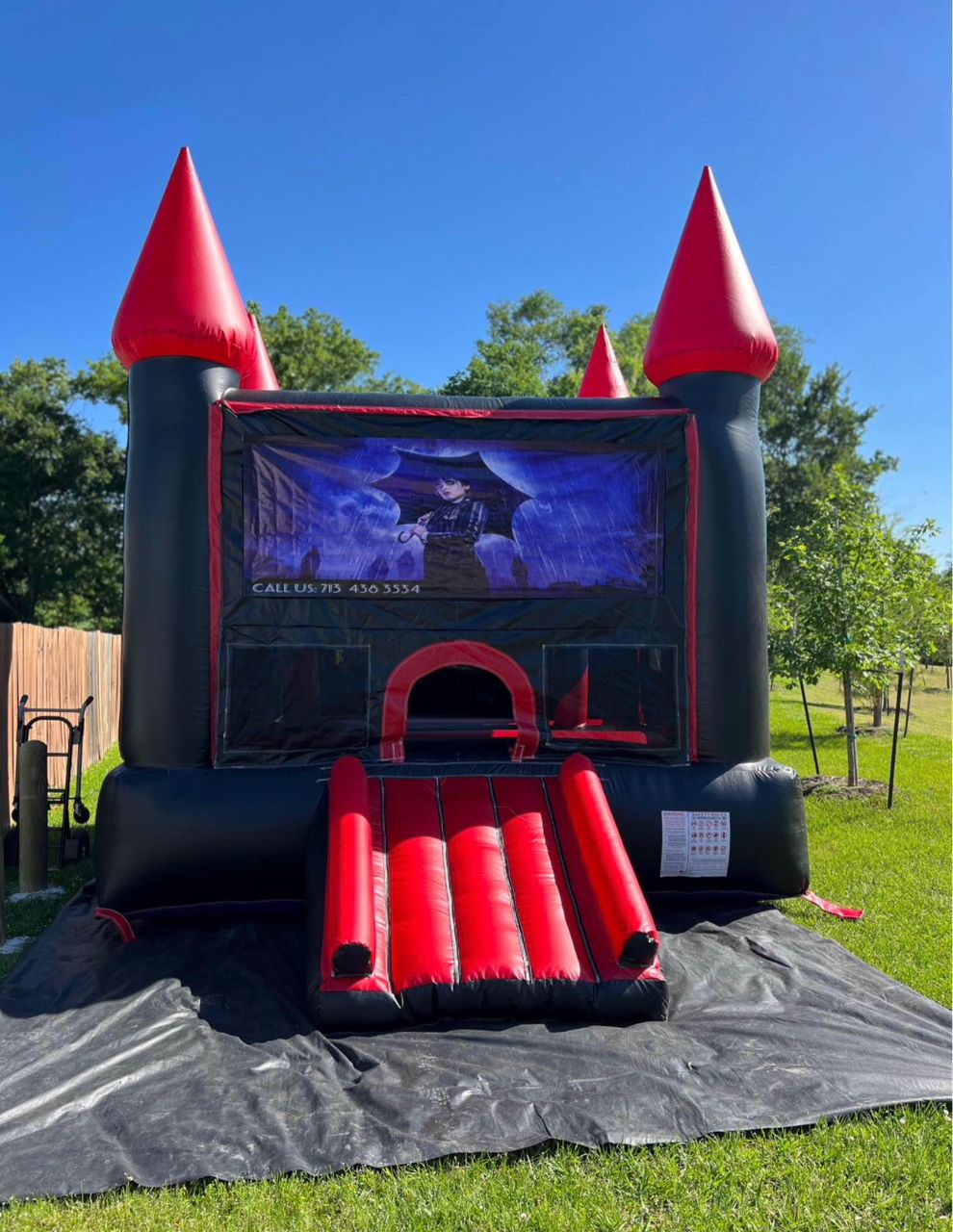 Vampire Castle Bounce House