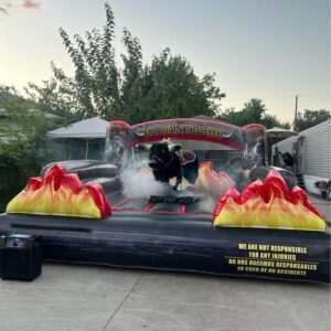 🔥🐂 El Fantoche Mechanical Bull (Fire Theme)