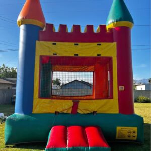 Classic Multicolor Castle Bounce House
