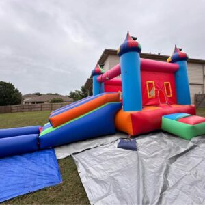 🌈🏰 Multicolor Castle Slide Combo