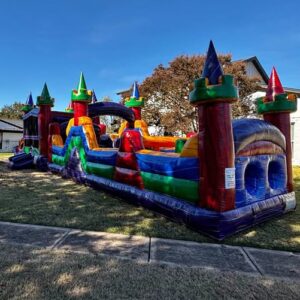 🏰🏁 Mega Castle Obstacle Course