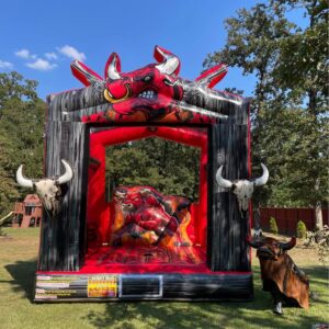 🔫🐂 Outlaw Bull Arena (Red & Black Theme)