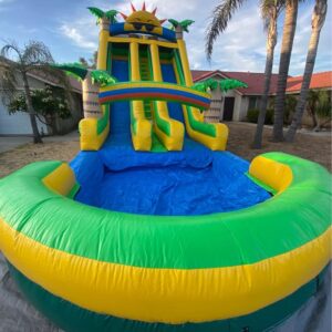 🌴😎 Tropical Paradise Waterslide