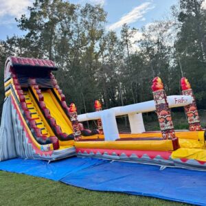 🔥🌋 Fire & Tiki Waterslide