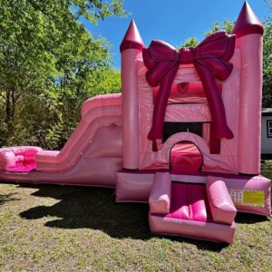 🎀🏰 Pink Princess Waterslide Combo